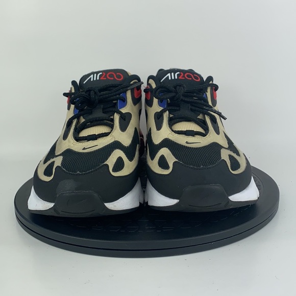 Nike Air Max 200 Gold/Red Athletic Running Shoes AQ2568-700 Men's Size 11 - Picture 2 of 11